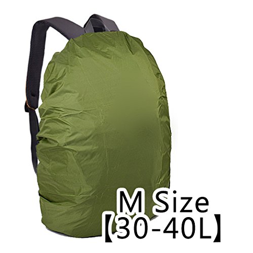 Waterproof Backpack Cover Elastic Adjustable Rain cover by AYAMAYA 35-40l