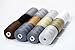 Sewing Thread kit Spools Finest Quality Sewing All Purpose 100% Pure Cotton Thread - 1000 Yard Spools (Suit 10)