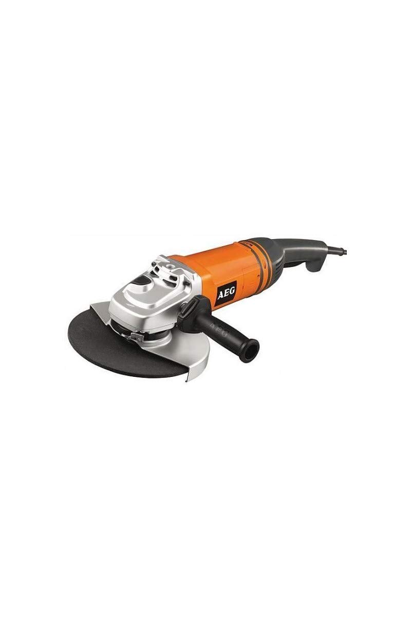 Aeg WS 24 – 230 GV DMS – Angle Grinder 2400 W – 230 mm -int. Man Muerto- EMP Rotating – Briefcase