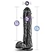 Eden Health | 11 Inch Long Veiny Dildo | Dildo for Women and Dildo for Men | Suction Cup Dildo Adult Sex Toys | Realistic Dildo with Suction Cup | Black Dildo