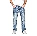 Suko Jeans for Men Classic Stretch Denim 5 Pocket Relaxed Fit Jeans
