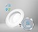 Parmida (4 Pack) 4 inch LED Downlight Trim, Dimmable, 10.5W (75W Replacement), 700 Lm, EASY INSTALLATION, 5000K (Day Light), Retrofit LED Recessed Lighting Fixture, ENERGY STAR & ETL-Listed