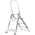 XtendClimb 4-Step Folding Step Ladder — 375-Lb. Capacity, 54in.L x 22 1/2in.W x 5 1/2in.D