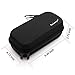 Dainayw Insulin Carrying Case, EVA Insulin Cooler Bag, Diabetic Travel Bag, Temperature Display, Waterproof, Medical with 3 Ice Packs (Black)