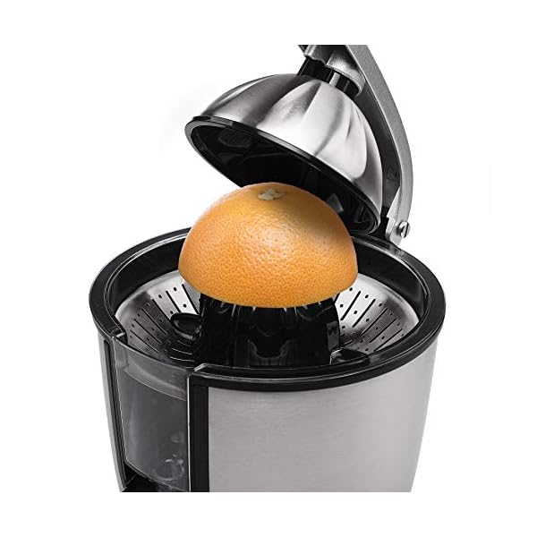 Princess Citrus Juicer Champion – Professional Orange and Lemon Squeezer – Stainless Steel – Lever arm – Universal Cone…