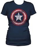 Juniors’ Marvel Comics Captain America Shield T-shirt XL, Online Clothing Store