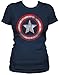 Juniors' Marvel Comics Captain America Shield T-shirt