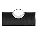Fashion Road Womens Luxury Evening Wedding Party Purse Clutch Rhinestone Satin Pleated Handbag Wallet Black
