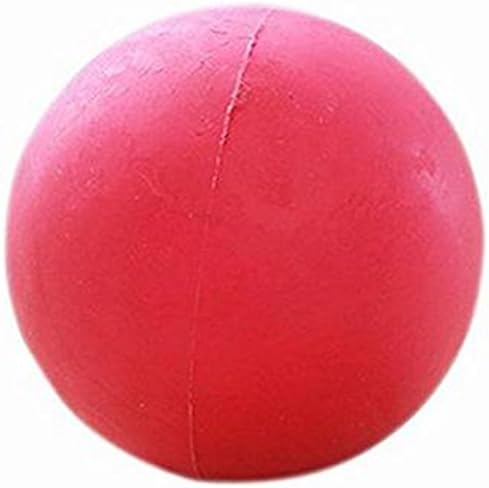 Zentto Super Bite-resistant Dog Toy Golden Retriever Pet Training Ball Teddy Molars Small Medium and Large Dogs Solid Bouncy Ball Non-toxic Soft Rubber Pet Supplies size 7.2cm