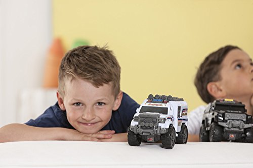 Dickie Toys 203304012 - Action Series Ambulance, Rettungswagen, Krankenwagen, Offroadauto mit Motor, mit Licht- und… – Bild 3