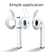 Spigen TEKA RA200 Airpods Earhooks Cover for Apple Airpods Earphones Headphones Earbuds (2 Pairs- Large & Small) Patent Pending - White