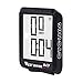 Bicycle Computer Wireless Speedometer, Big Number Display Waterproof Automatic Wake-up Stopwatch with LCD Backlight, Speed Distance Time Measure Temperature Consumption Cycling Accessories