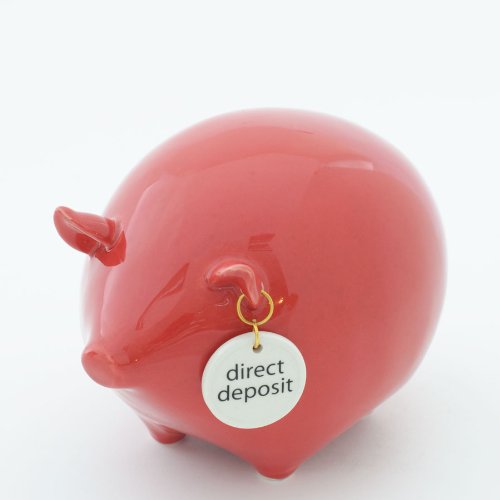 Money Talks Piggy Bank - Standard - Direct Deposit