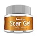 Scar Removal Gel, Maximum Strength Cream for New and Old Scars, Flattens Keloids Fast