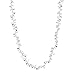 Kurt Adler Clear Acrylic Bead Garland