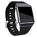 For Fitbit Ionic Bands, Maledan Classic Replacement Accessory Wristbands for Fitbit Ionic Smart Watch, Black Small