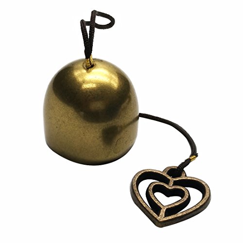 GARASANI Zinc, steel Bell - Door Bell, Doorbell for Decoration, Front Door, Interior, Exterior Decor, Gold (Pig)