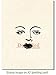 Deep Red Stamps Bette Davis Eyes Rubber Stamp