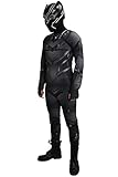 XCOSER Black Panther Costume Zentai for Halloween L