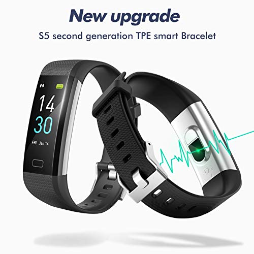 Toplus Fitness Tracker, Heart Rate, Sleep, Blood Pressure, Temperature Monitor, Male and Female Pedometer Watch, 16… - Image 3