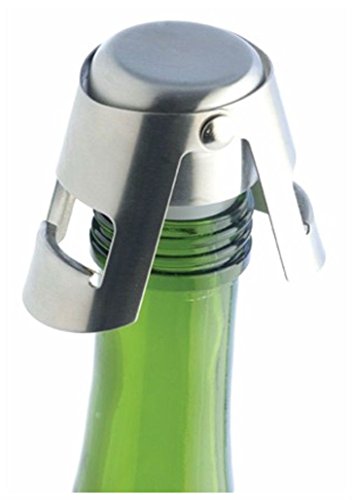 1x Stainless Steel Sparking Champagne Bottle Stopper Cap Rubber Sealer Wine Bar