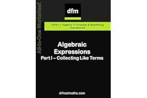 All in One Worksheet - Algebraic Expressions - Part I - Collecting Like Terms