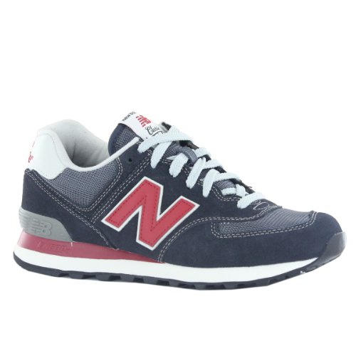 Navy Red Mens Trainers Size 