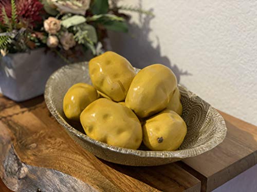 Realistic Fake Potato Set 8 PCS - Realistic 'Just Washed' Potatoes - Lifelike Fake Vegetables for Decoration, Artificial Food Props, and Early Childhood Development