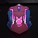 Gaming Mouse, Backlit Optical Game Mice Ergonomic USB Wired with 2400 DPI and 6 Buttons 4 Shooting for Pro Game PC Computer Laptop Desktop Mac (Pink)thumb 4