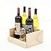Odoria 1/6 Miniature Wine Holder with Bottles and Glasses Dollhouse Decoration Accessories