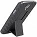 Wydan Case for Samsung Galaxy S4 - Matte Black Swivel Slim Belt Clip Shell Holster Combo Armor Protective Defender Trendy Cover