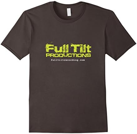Mens Full Tilt Productions Recording Studio T-Shirt Large Asphalt