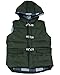 JELEUON Little Girls Boys Winter Warm Softshell Quilted Padded Puffer Down Vest Ultra Light Waistcoat Jacket