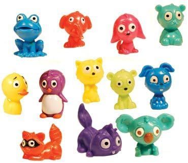 Mini Malz Tiny Animal Figures - Lot of 20 by Vending