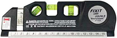 Laser Leveler Spirit Level Line Lasers Ruler Gradienter Mini Portable Handheld Infrared Laser Marking Instrument Multipurpose Metric Tape Ruler