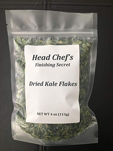 Head Chef's Secret - Air Dried Kale, Salad Topper, Casserole Secret, Cooking Herb And Spice ! A Superfood - Thumbnail 3