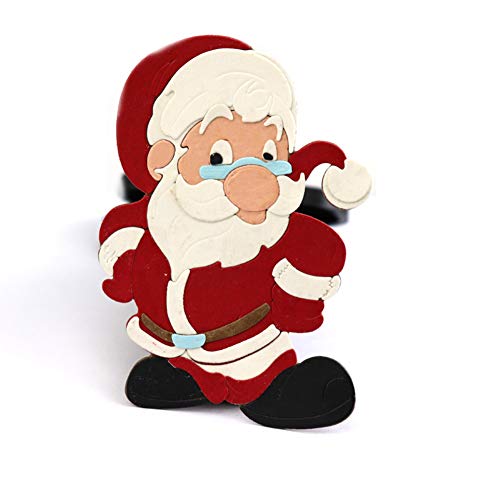 Metal Cutting Dies in Die Cut Machine for Scrapbooking Card Making (Santa)