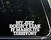 My Jeep Doesn't Leak It Marks It's Territory - 8-1/2