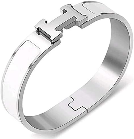 Becky Massey Women's Fashion Classic Titanium Steel Coloured Bracelet-6.7"