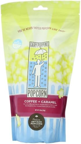 Gary Poppins Popcorn Coffee + Caramel Popcorn, Bag, 8.5oz