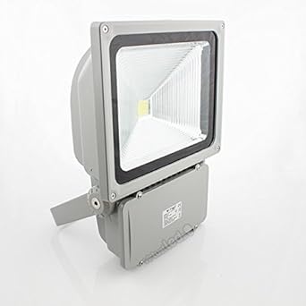 FIT ENERGY-PROYECTOR LED 100W GRIS: Amazon.es: Iluminación