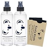 Koala Kleaner Alcohol Free Eyeglass Lens Cleaner Spray Care Kit | 16oz + 2 Cloths | Safe for Cleaning All Lenses and Screens