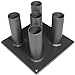 Titan Fitness Olympic Barbell Holder, Vertical Storage Display, 5-Bar Holder