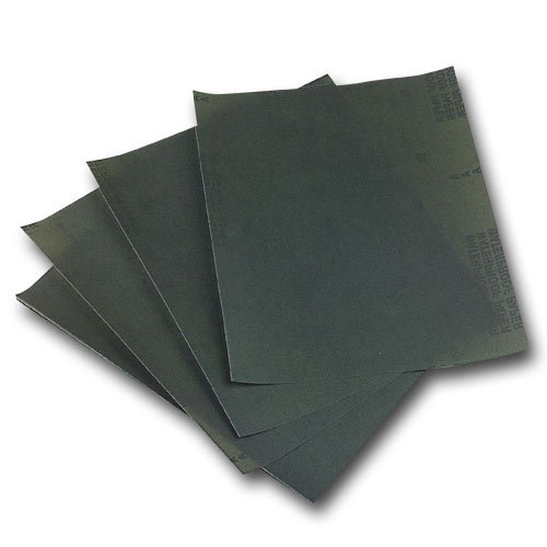 Norton Sandwet Job Pack Abrasive Sheet, Paper Backing, Silicon Carbide, Waterproof, Grit 400 (Pack of 25)