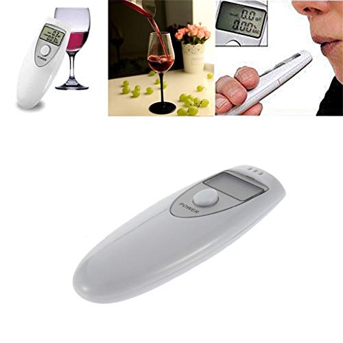 Personal Professional Digital Breathalyzer Portable Alcohol Tester Breath Analyzer Detector - Thumbnail 4