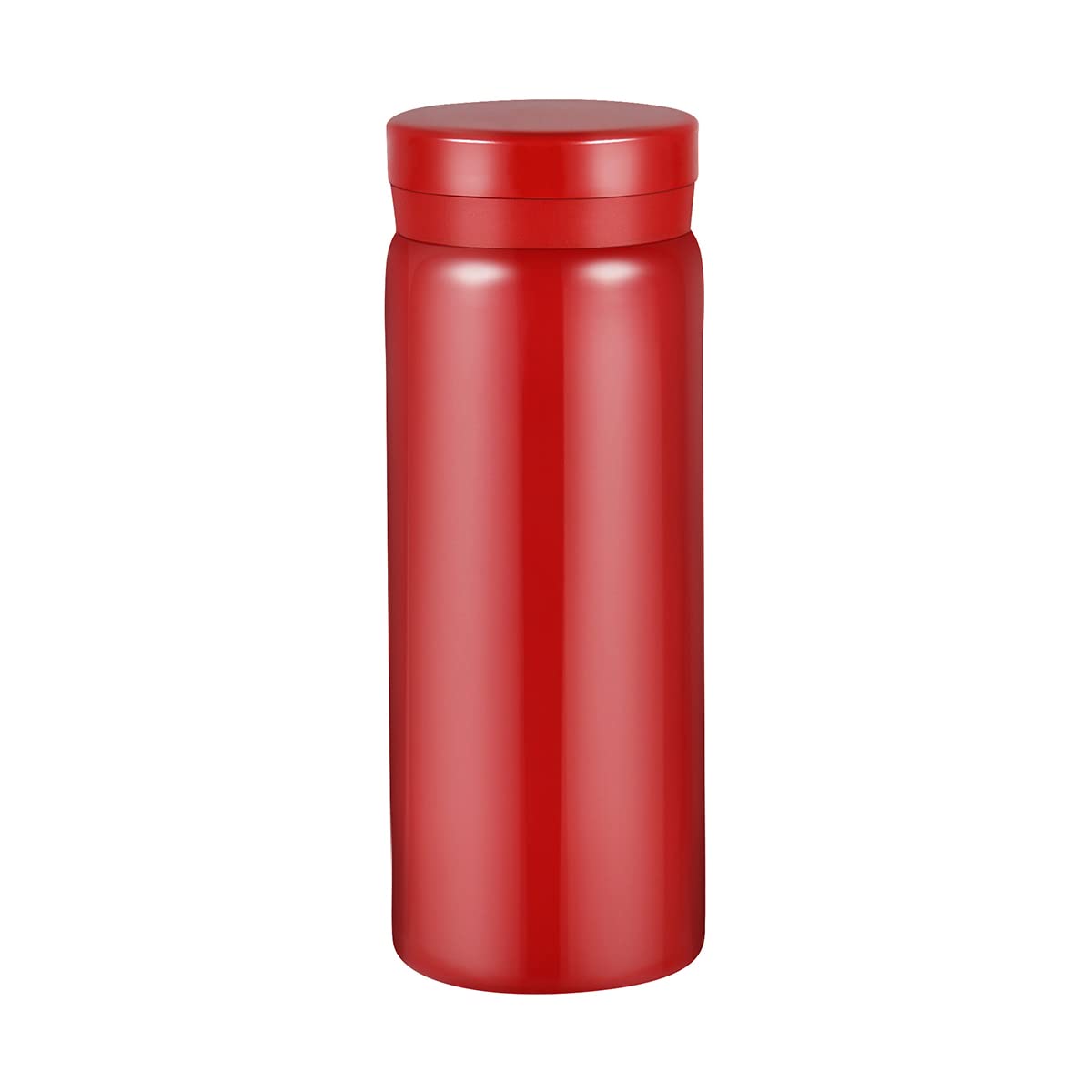 Small Flask, Cute Water Bottle, Vacuum Insulated Flask for Hot & Cold Drink, Keep 12H Hot & 6H Cold (Red, 200ml) — image 1