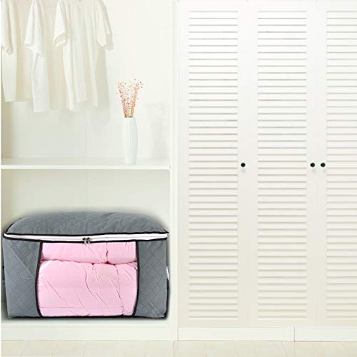 image for ComboCube Jumbo Zippered Storage Bag for Closet King Comforter, Pillow