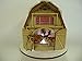 Ginger Cottages - Santa's Reindeer Barn Ornament GC114