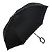 Procella Inverted Umbrella, Large Windproof Double Layer Canopy, Big Straight Reverse Umbrellas for Car, Travel, Rain, Sun and Outdoor Use, Hands-Free C-Shape Handle, UV Protection, Lightweight