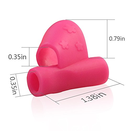 Pencil Grip, Children Pencil Holder Posture Correction Tool Writing Aid Grip for for Kids Student, Kindergarten and old people -6PCS